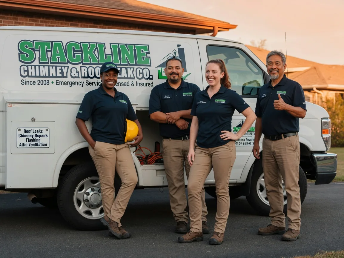 Chimney flashing repair company in Cool, CA